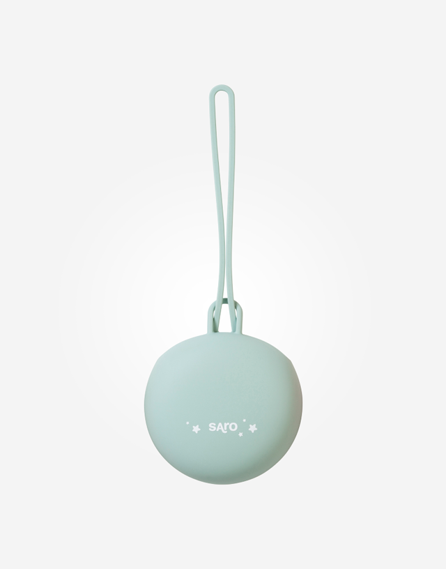Caixa de chupeta de silicone Saro