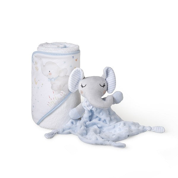 Capa de Banho Elefante Interbaby + Conjunto Doudou