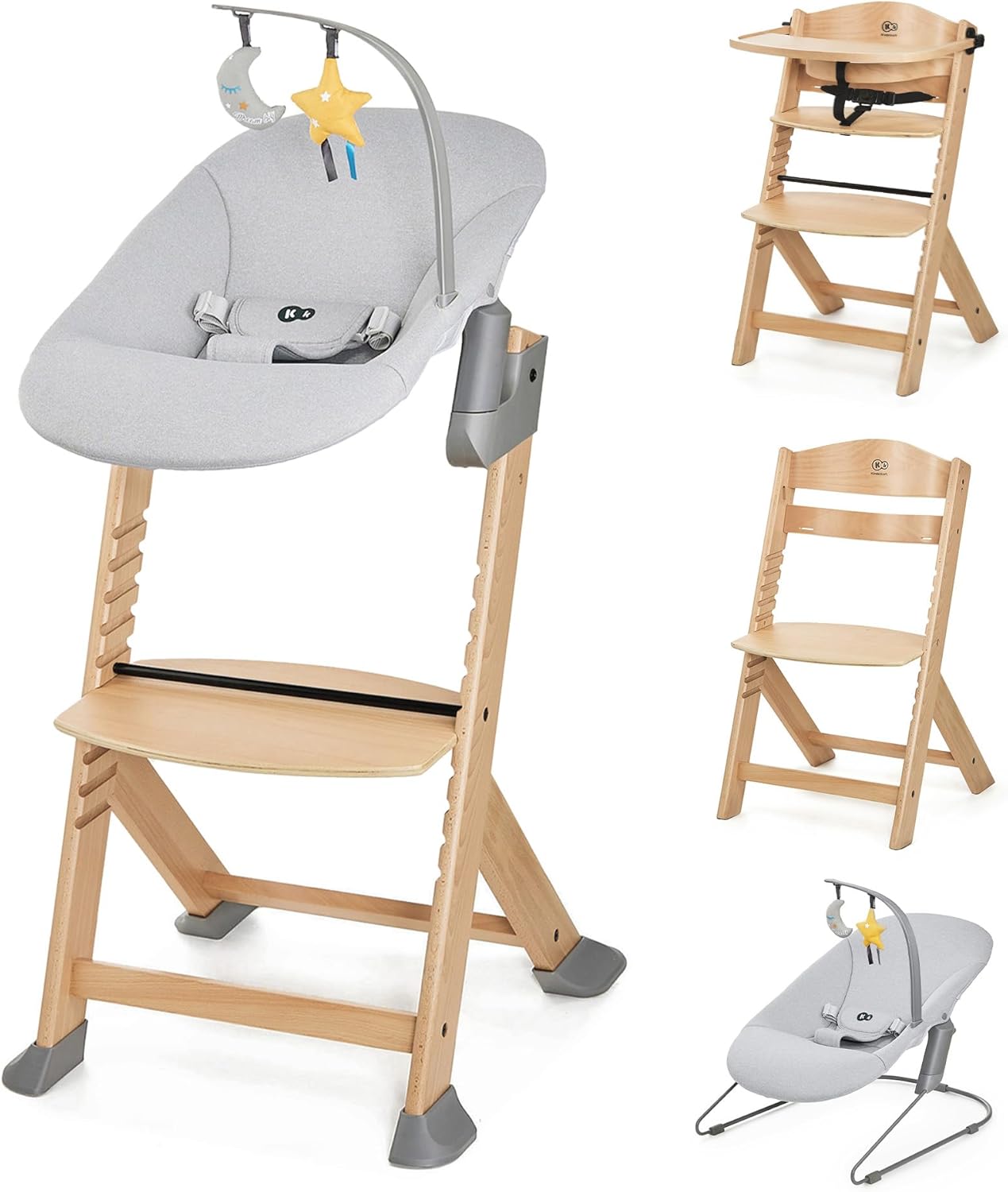 Trona ENOCK + Hamaca CALMEE de Kinderkraft (chollomania)