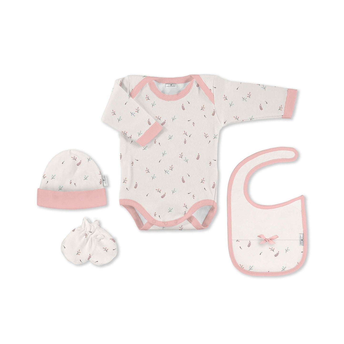 Set Regalo Body 4 Pcs Flores Botanico de Don Algodon