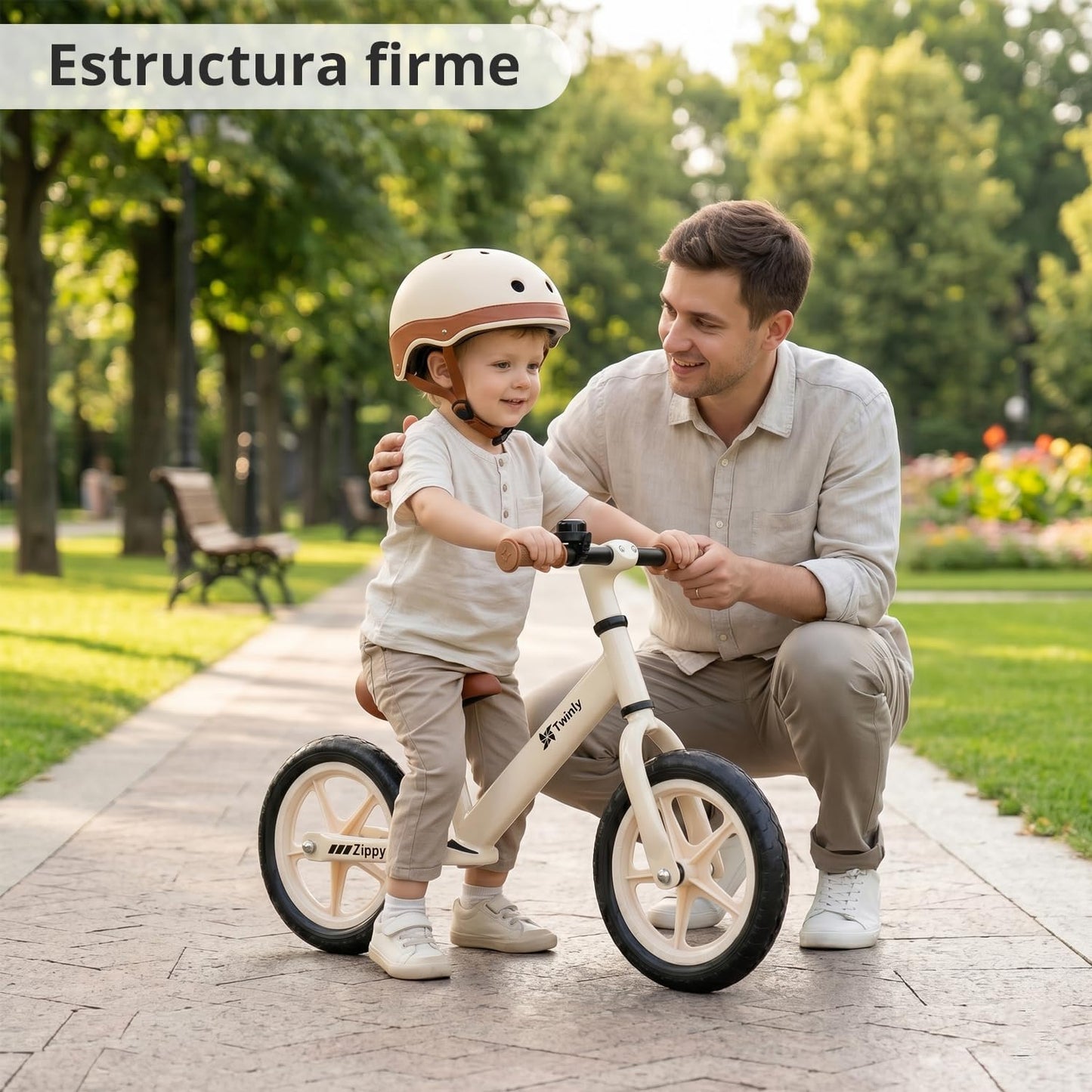 Bicicleta de Equilibrio Infantil sin pedales Zippy de Twinly