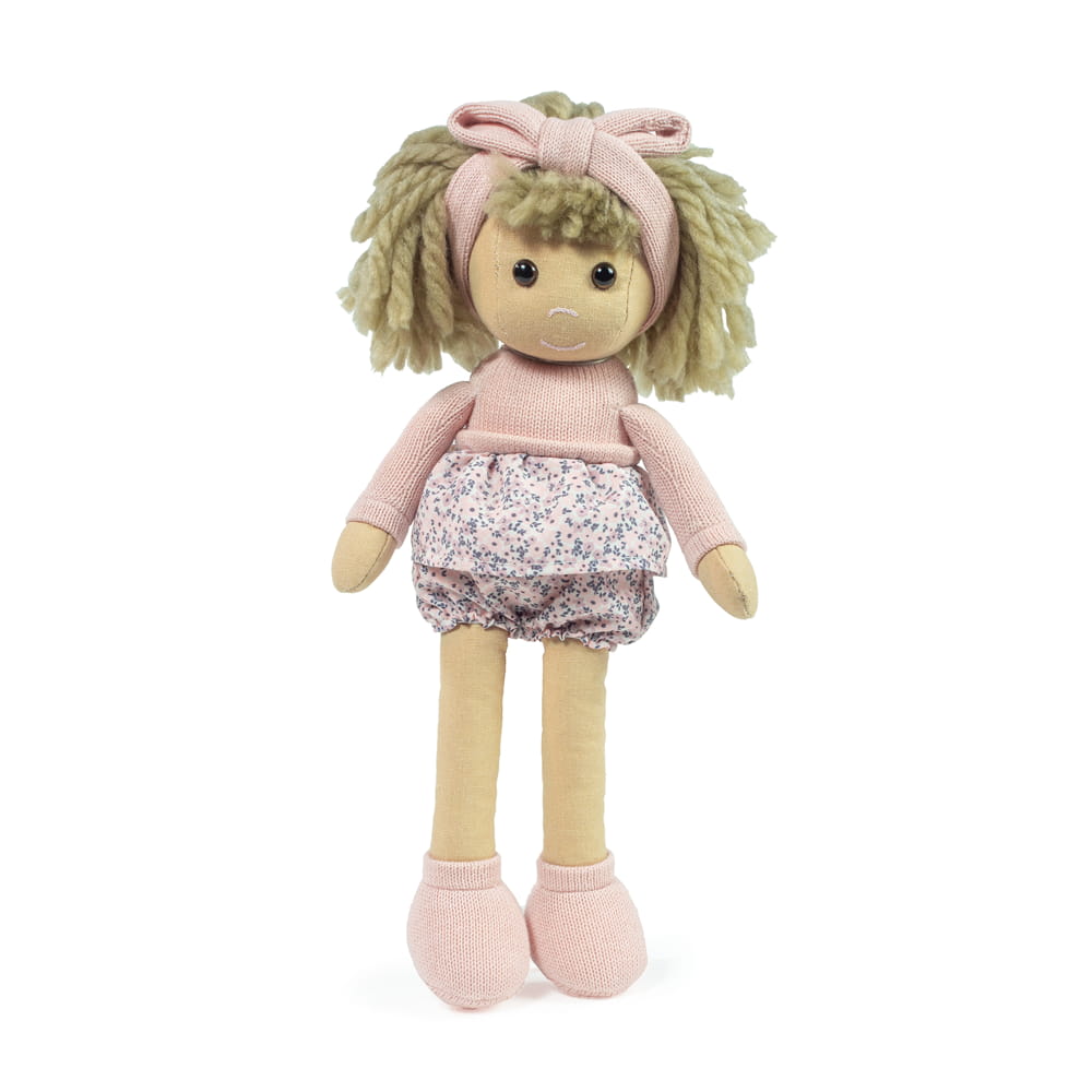 Muñeca Cris Flor Rosa Pasito a Pasito