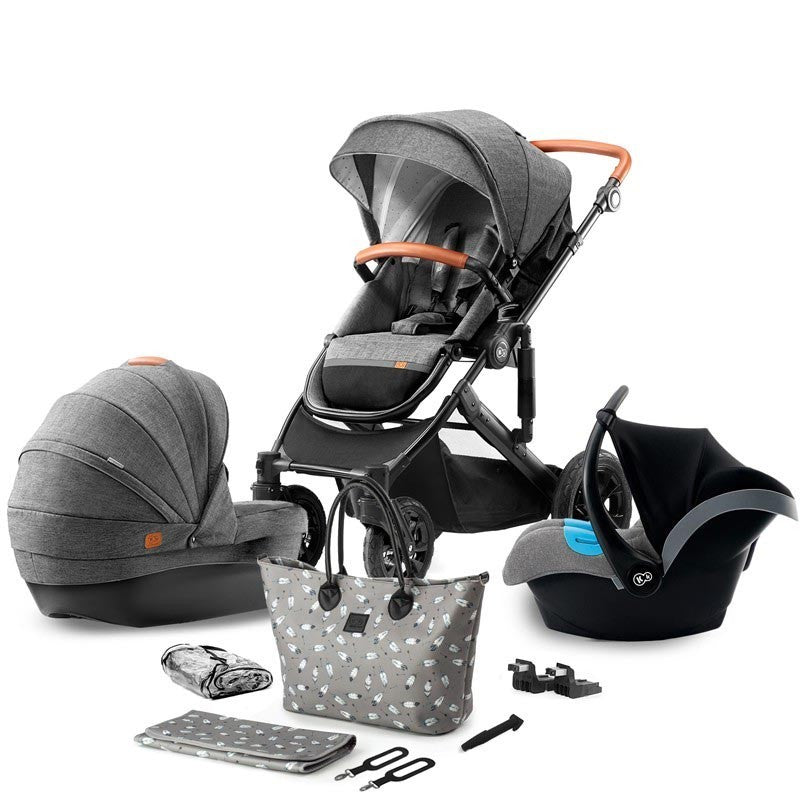 Carrinho de bebê Kinderkraft Prime 3 em 1