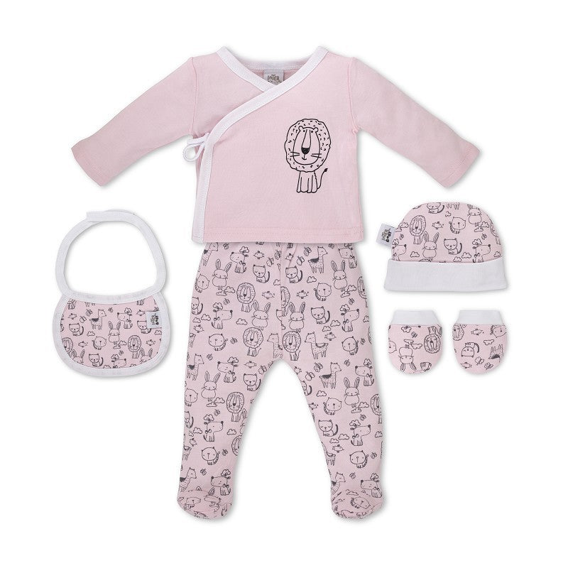 Set Regalo Primera Puesta Bamboo León de Interbaby