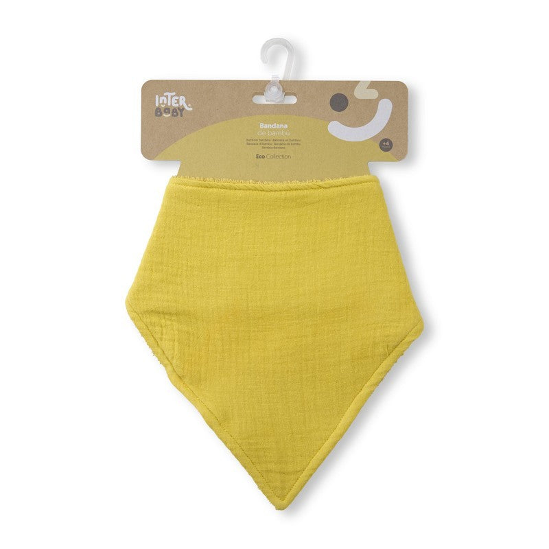 Bandana de bambu lisa Interbaby