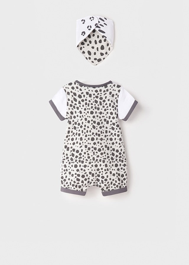 pelele verano niño estampado safari menta mayoral 1637