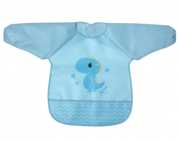 Babador impermeável Kiokids Bunny/Dino com mangas