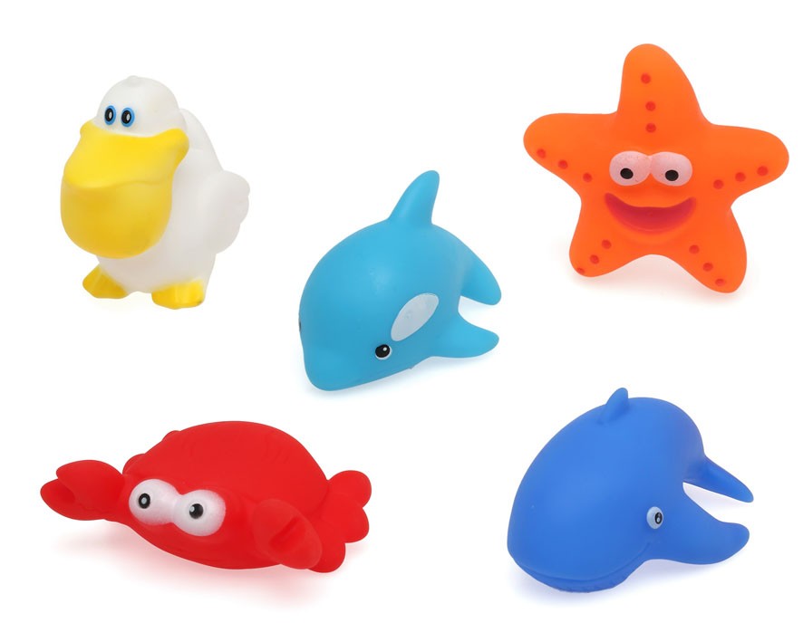 Set 5 Animalitos de Vinilo Antimoho de Kiokids
