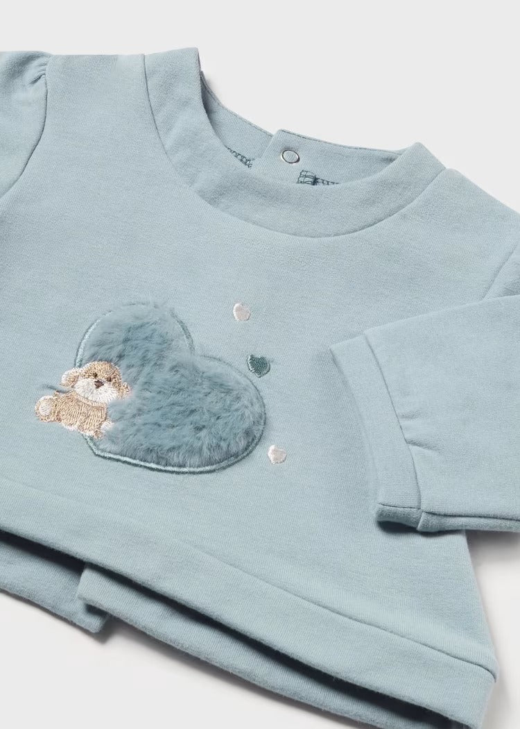 Conjunto de 3 peças de ursinhos de pelúcia e saias 2816 da Mayoral