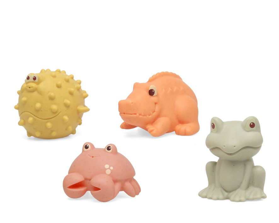 Set de 4 Animalitos Antimoho para el baño Kiokids