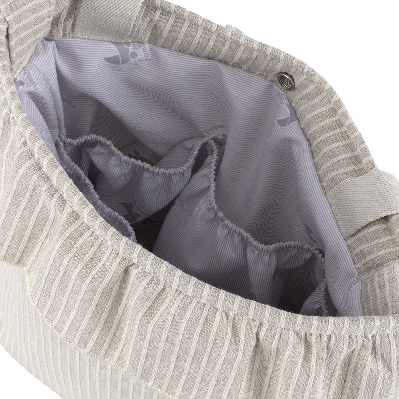 BOLSO MATERNAL BOHEM SIRA BEIGE 11.5x35x36 CM