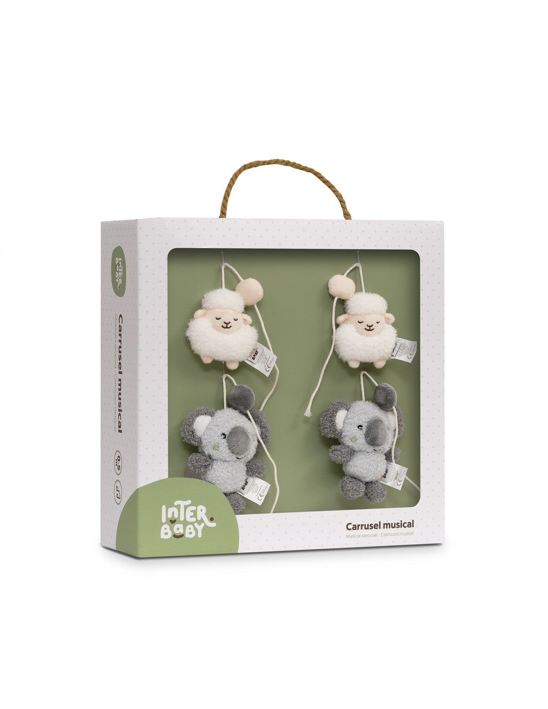 Carrusel Musical para Cuna – Móvil de Descanso Infantil Interbaby