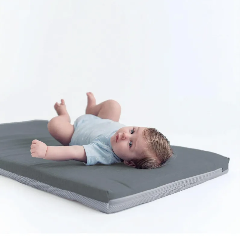 Colchon Enrrollable Gris Olmitos