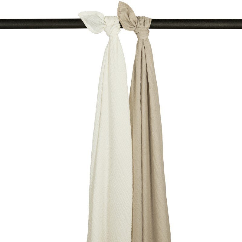 MUSELINA LAVADA GDE PACK DE 2 120x120 CM