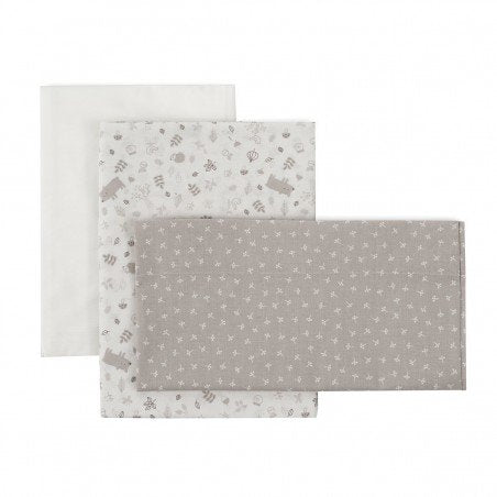 Sabanas Cuna 3 Pcs Abete de Cambrass