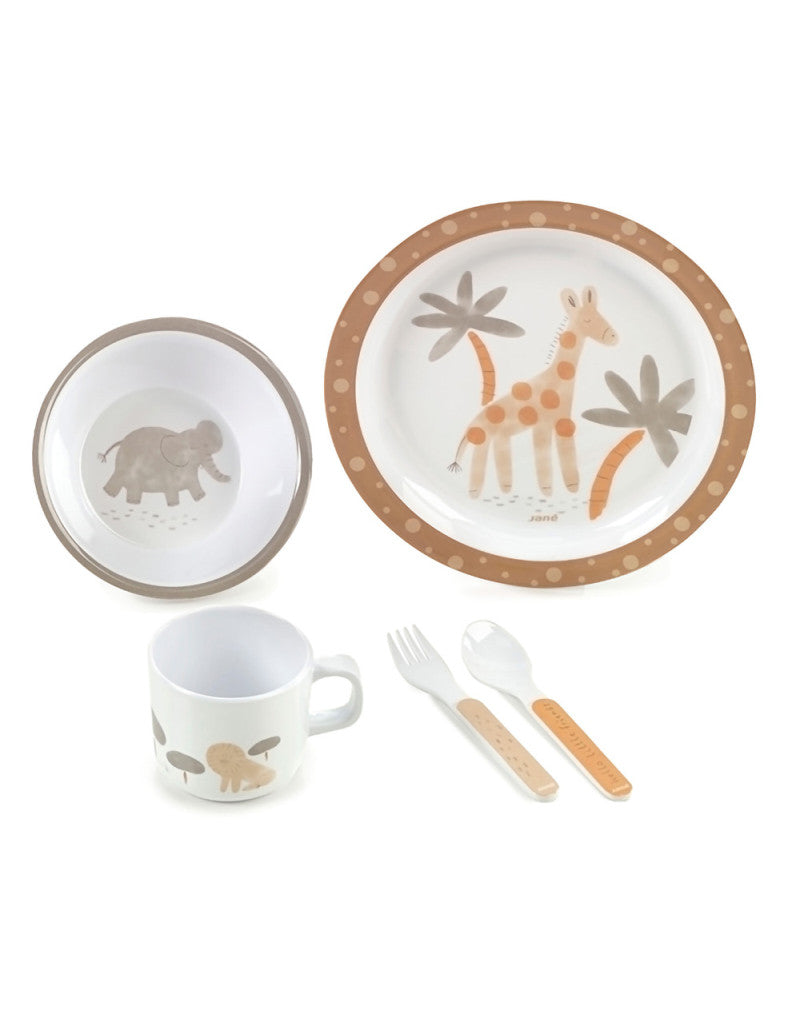 Set de vajilla Wild Animal de Jané