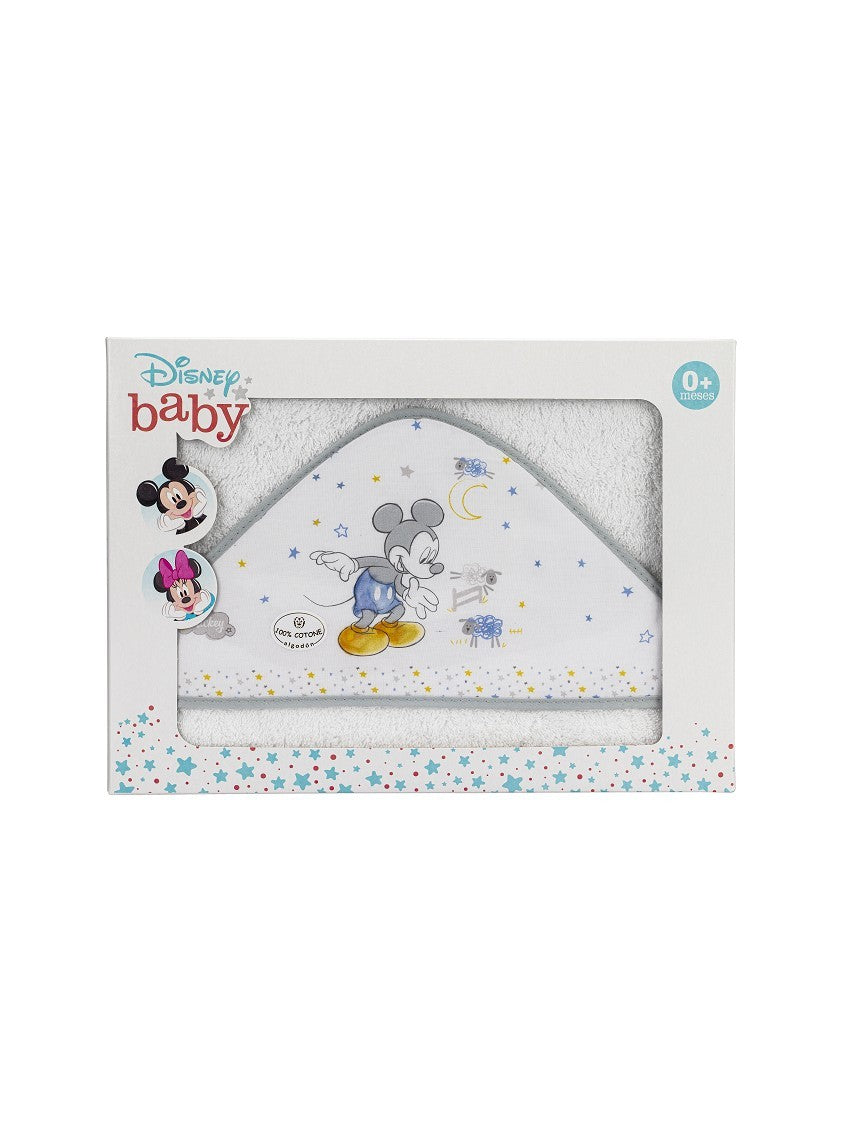 Capa de banho Disney contando ovelhas Mickey