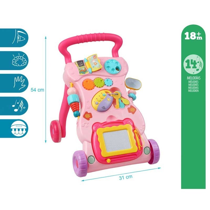 Kiokids aprendendo andador com luz e som