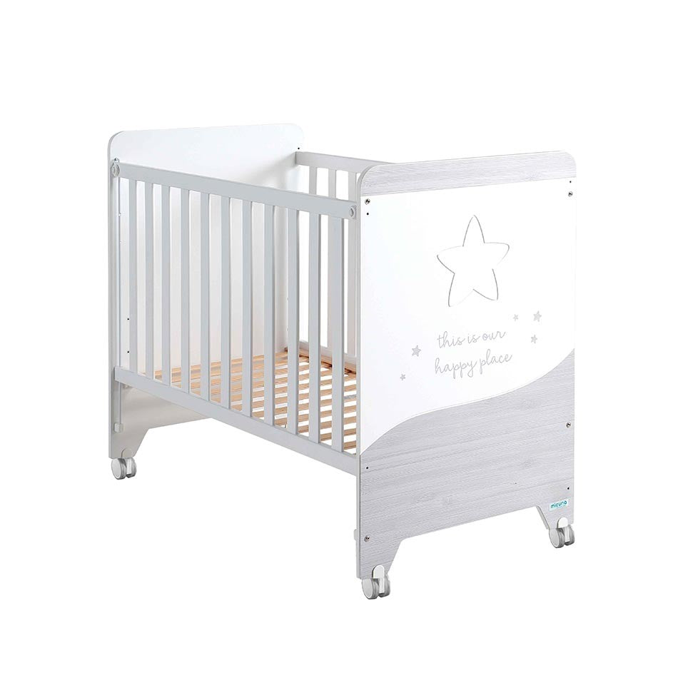 Berço Branco Cósmico de Micuna