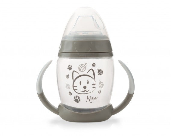 Copo de aprendizagem para gatinhos Kiokids Step 1