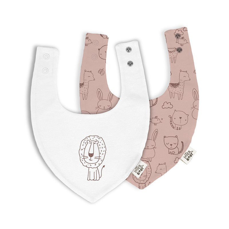 Pack 2 Bandanas Animalitos de Interbaby
