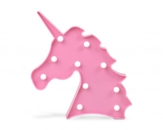 Lâmpada Unicórnio com Luz Led da Kiokids