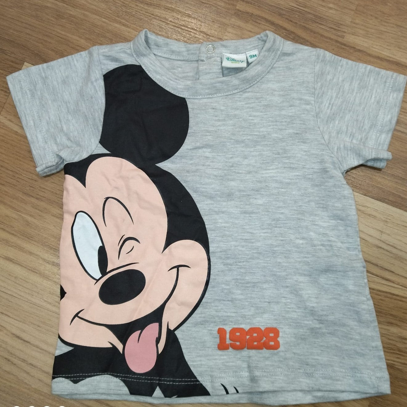Camiseta manga curta Disney Mickey Mouse