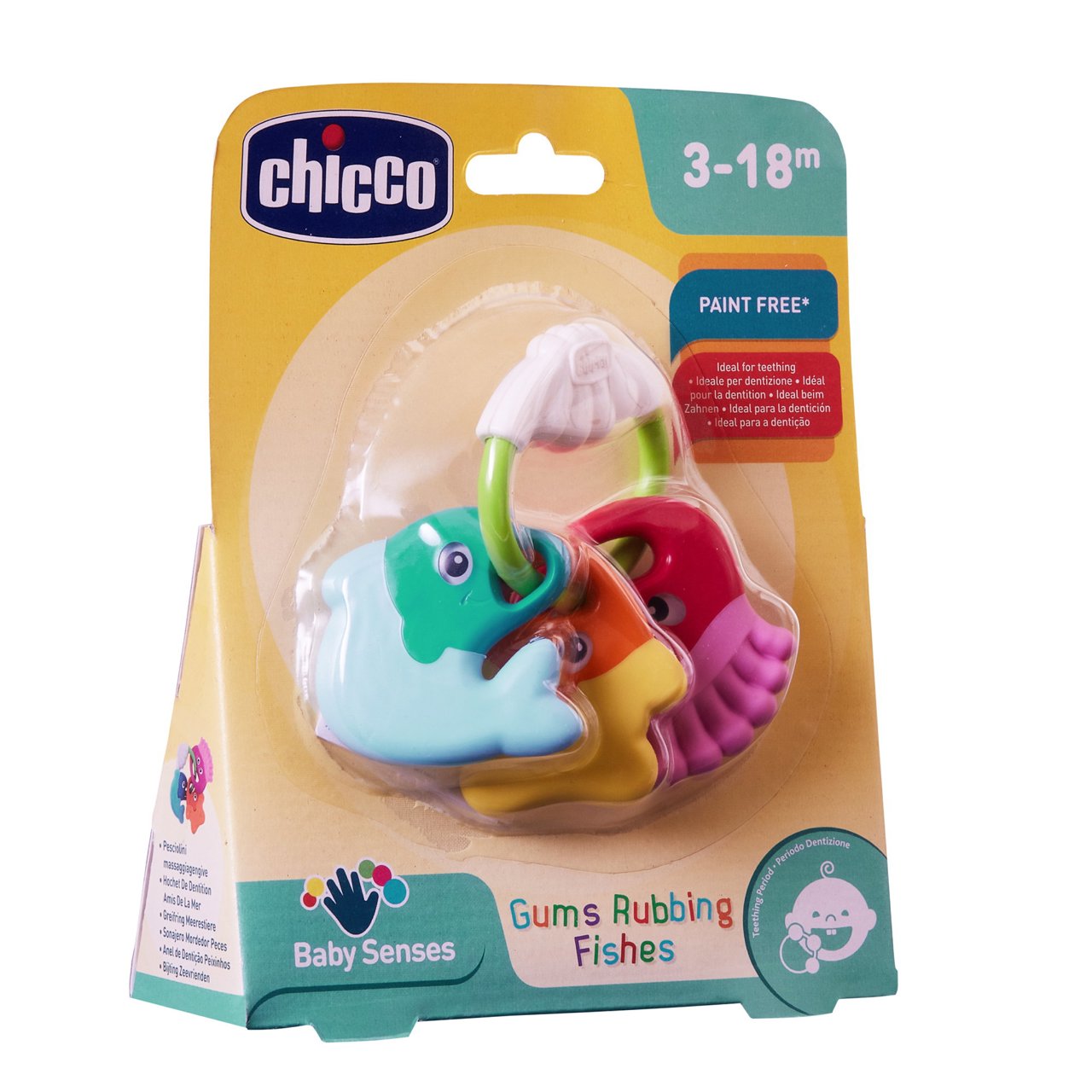Sonajero Peces Mordedores de Chicco