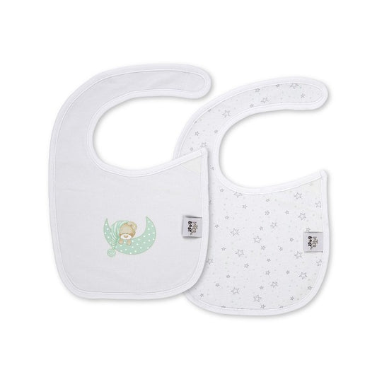 Pacote de 2 babadores Interbaby Sleep Velcro