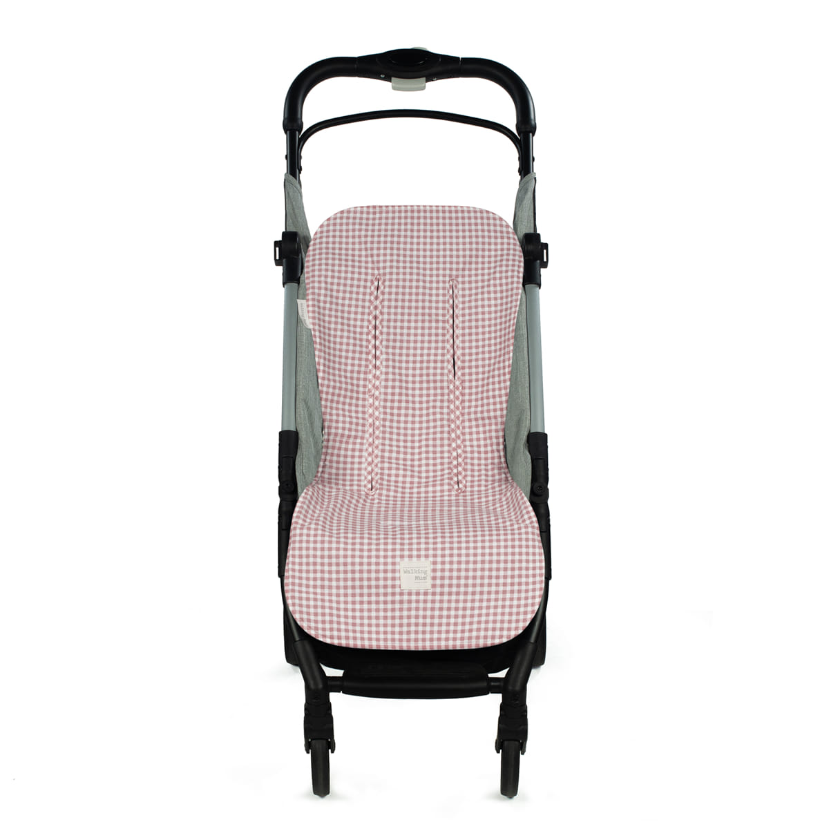 COLCHONETA I LOVE VICHY CUADRO ROSA PASITO A PASITO