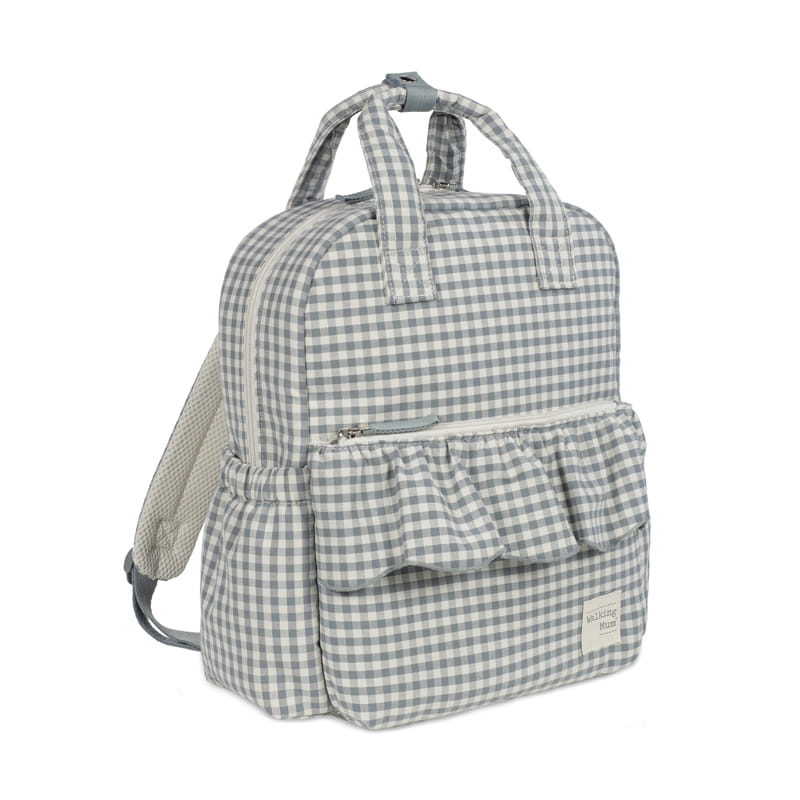 MOCHILA PRALINÉ VICHY MATCHA WALKING MUM