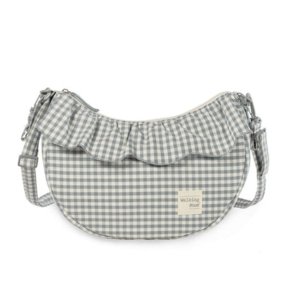 BOLSO CROSSBODY GONDOLA PRALINÉ VICHY MATCHA WALKING MUM