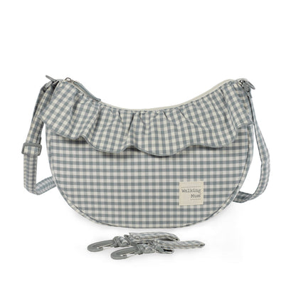 BOLSO CROSSBODY GONDOLA PRALINÉ VICHY MATCHA WALKING MUM