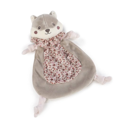 DOUDOU ARDILLA CHERRY FLORES DE PASITO A PASITO
