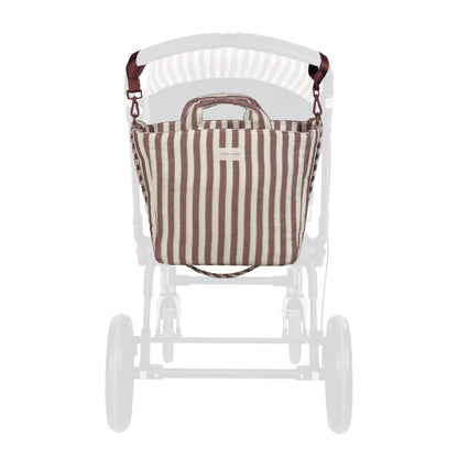 BOLSA CANASTILLA CHERRY RAYAS  WALKING MUM