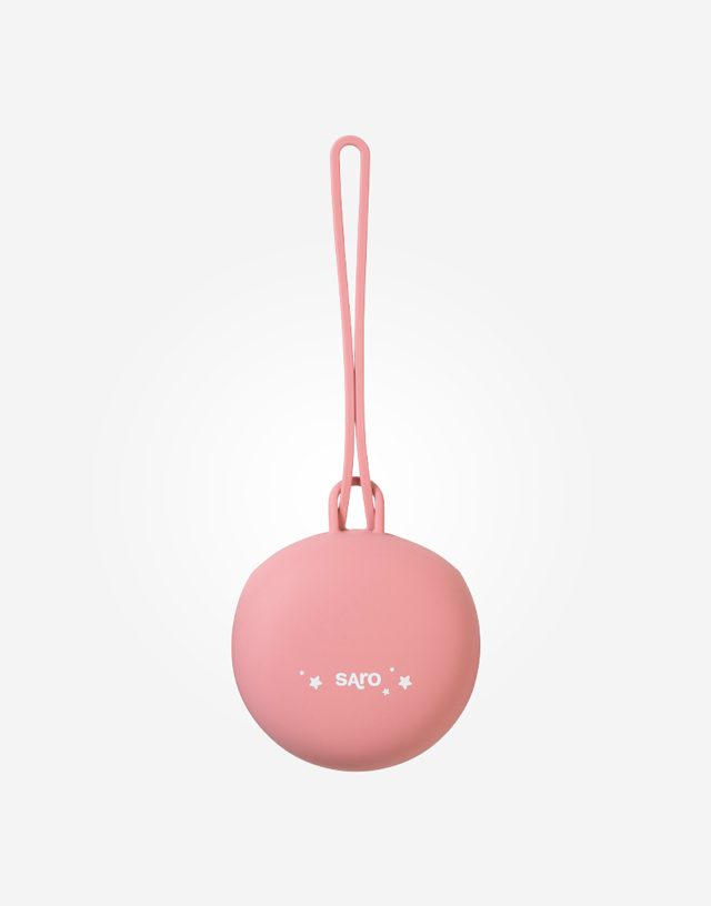 Caixa de chupeta de silicone Saro