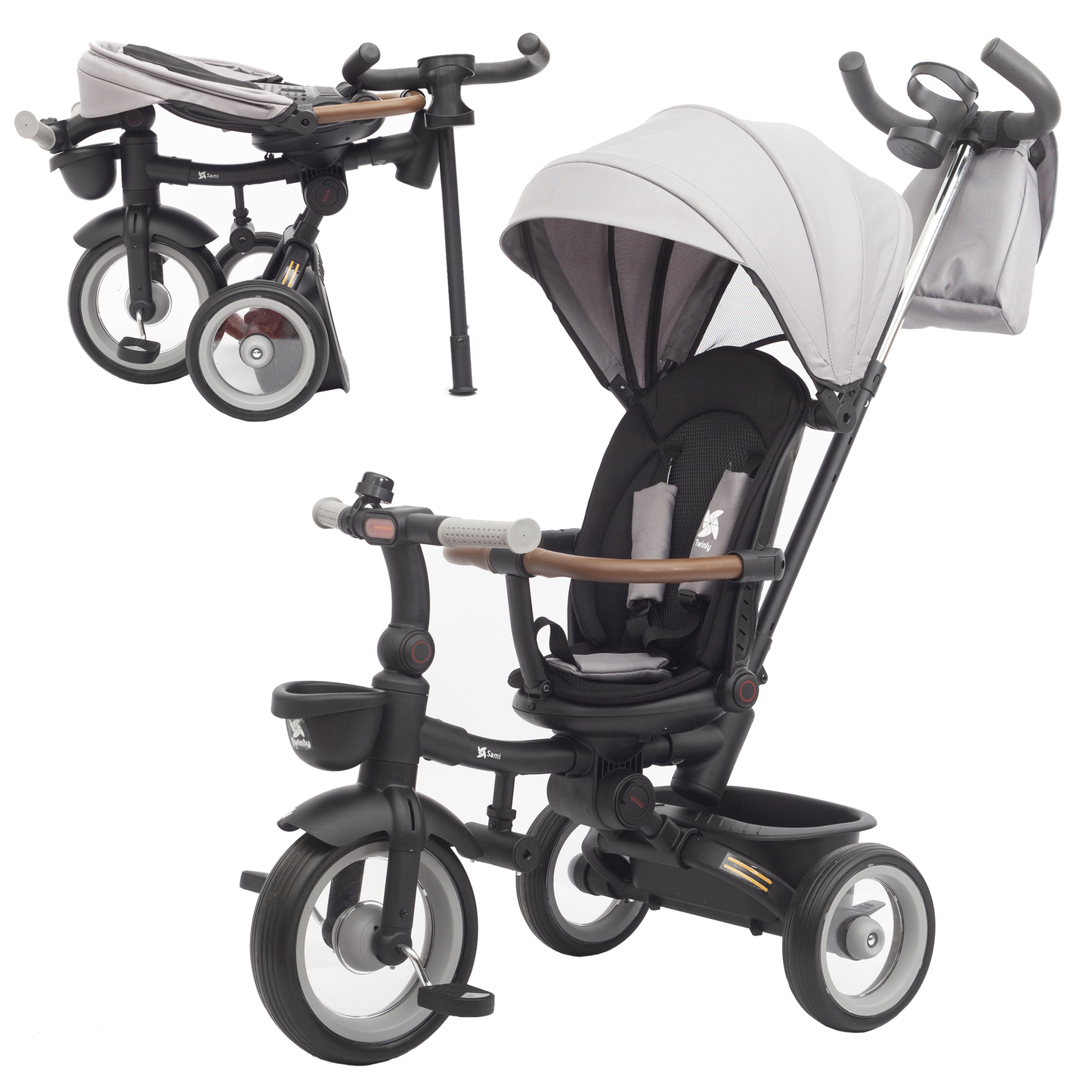Triciclo Evolutivo Bebé SAMI Plegable de Twinly