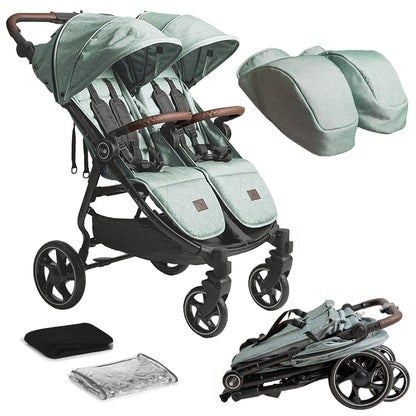 Niu- VentTwin+ Carrinho de bebê para dois bebês