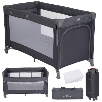 Berço de viagem e cercadinho co-sleeping 3 em 1 TREND