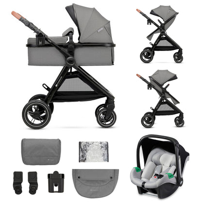 Kinderkraft ESME 3 en 1 - Mink Pro I-size (Chollomania)