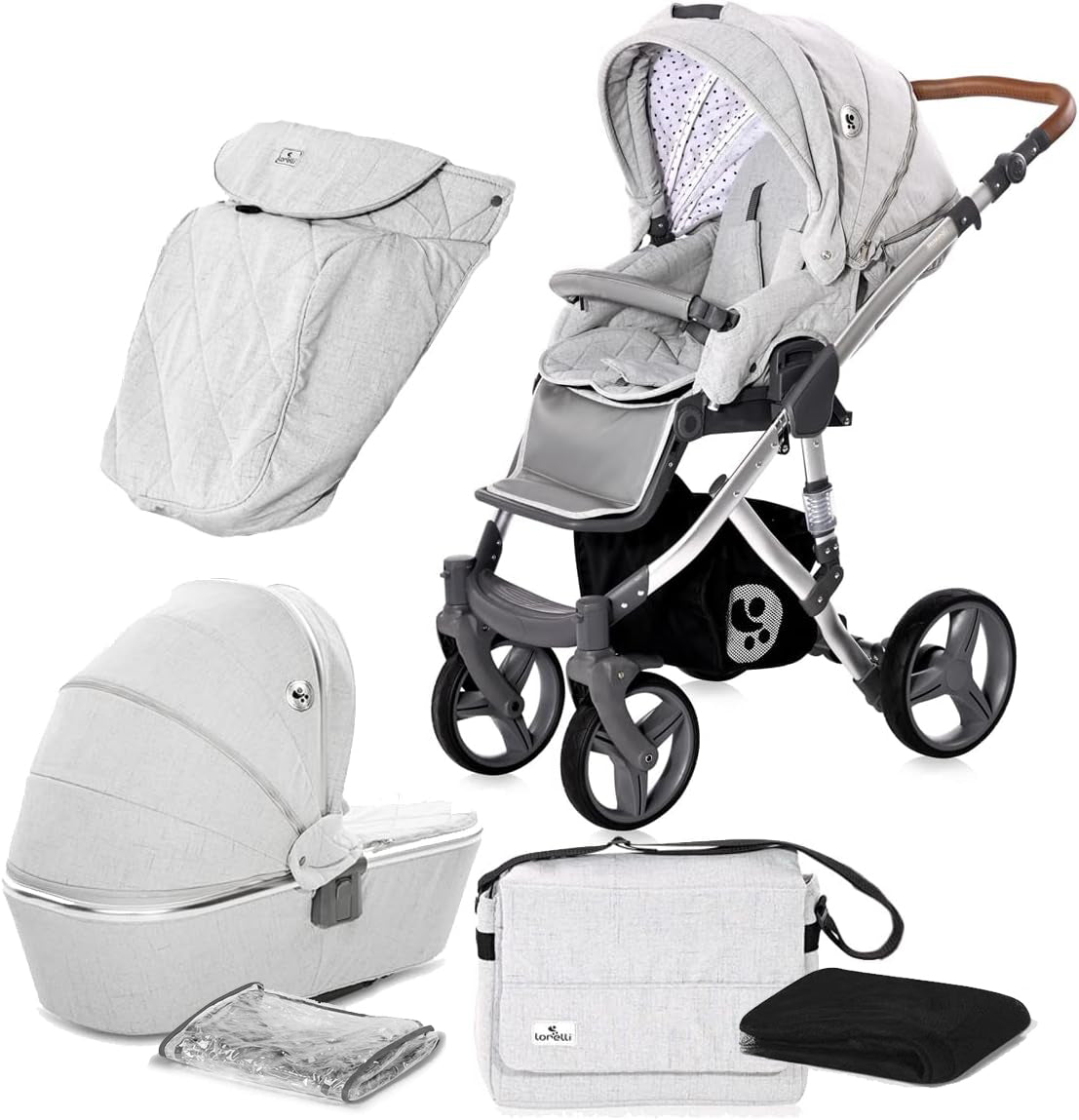 Carrinho de passeio Rimini de 2 peças