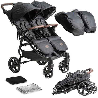 Niu- VentTwin+ Carrinho de bebê para dois bebês