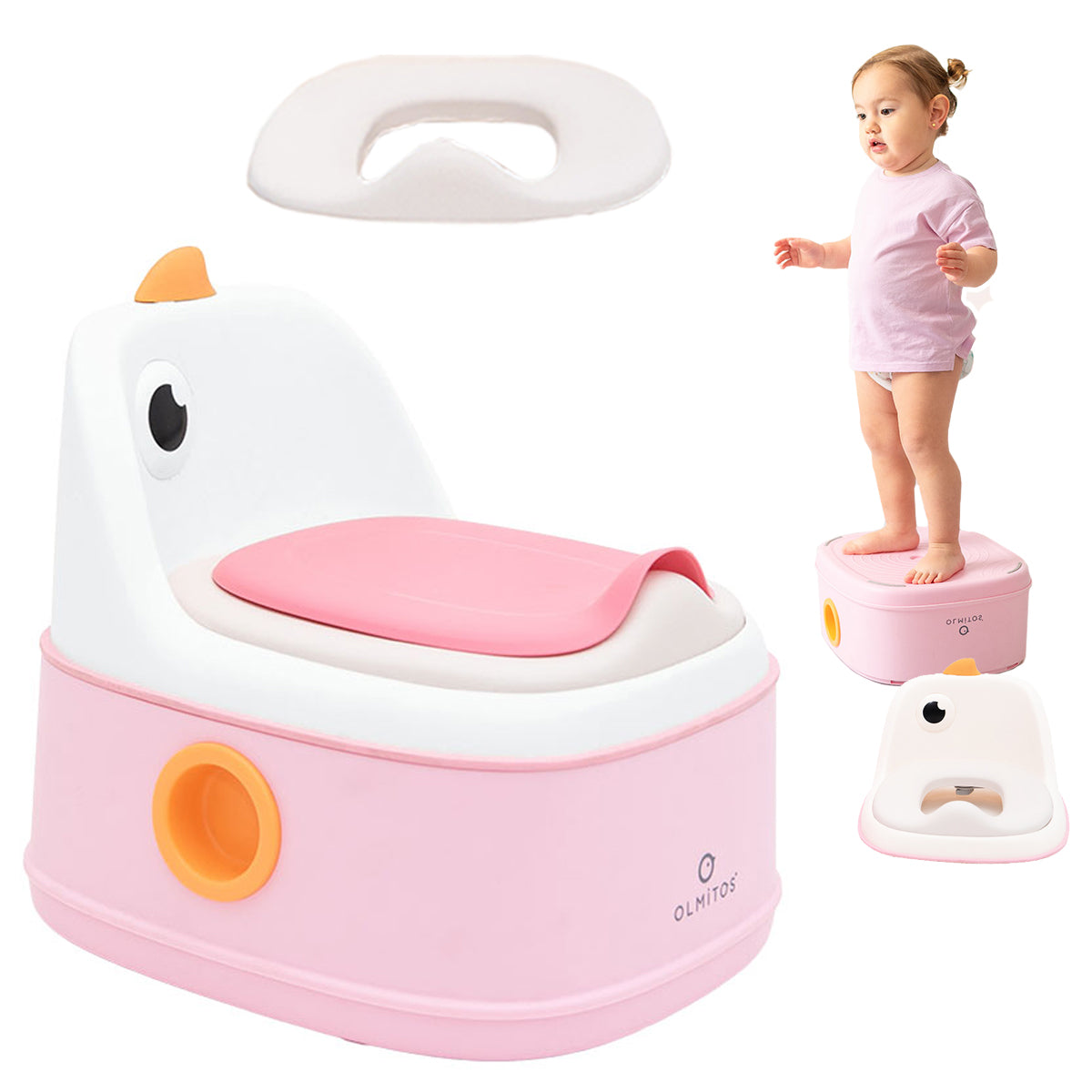 Olmitos - Orinal 3 en 1 infantil DINO de aprendizaje