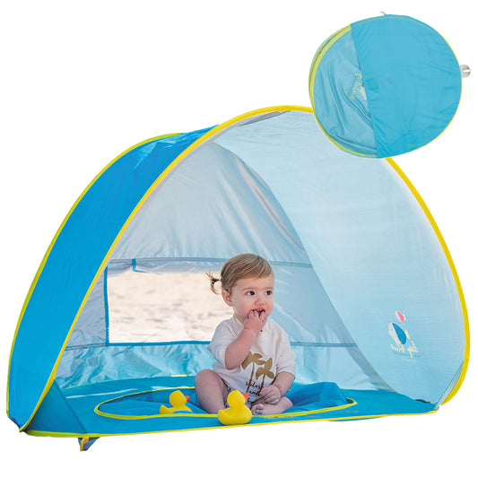 Tienda Pop UP con piscina de Olmitos
