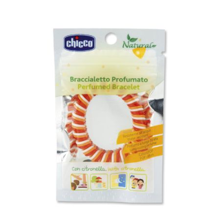Pulseiras com aroma de capim-limão Chicco 