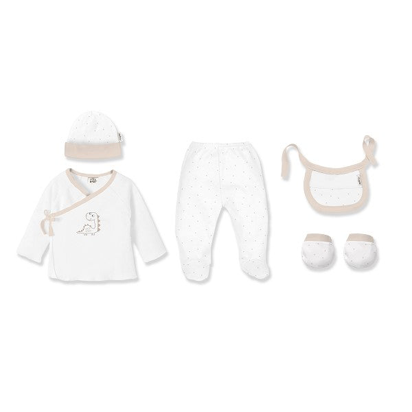 Conjunto de dinossauros Interbaby de 5 peças