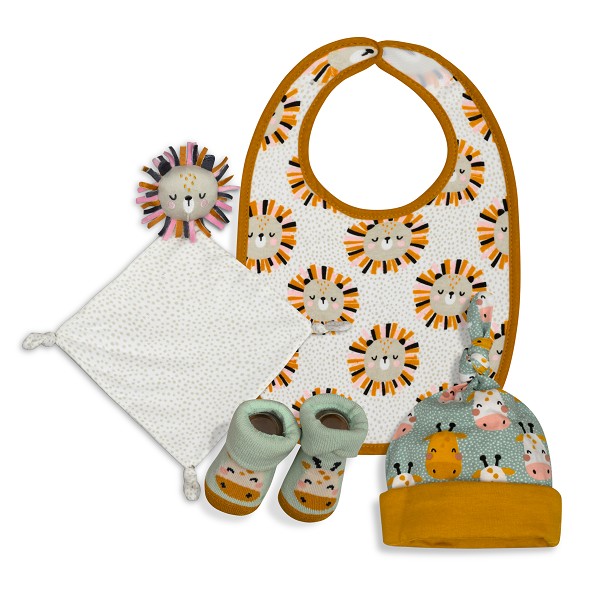 Set Regalo León 4 piezas de Interbaby
