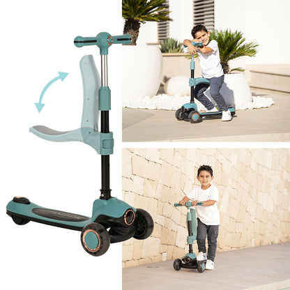 Olmitos - Scooter Infantil Evolutiva 2 em 1 Roller 