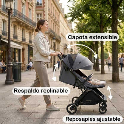 Silla de Paseo Autofold Compacta URBANY de Twinly