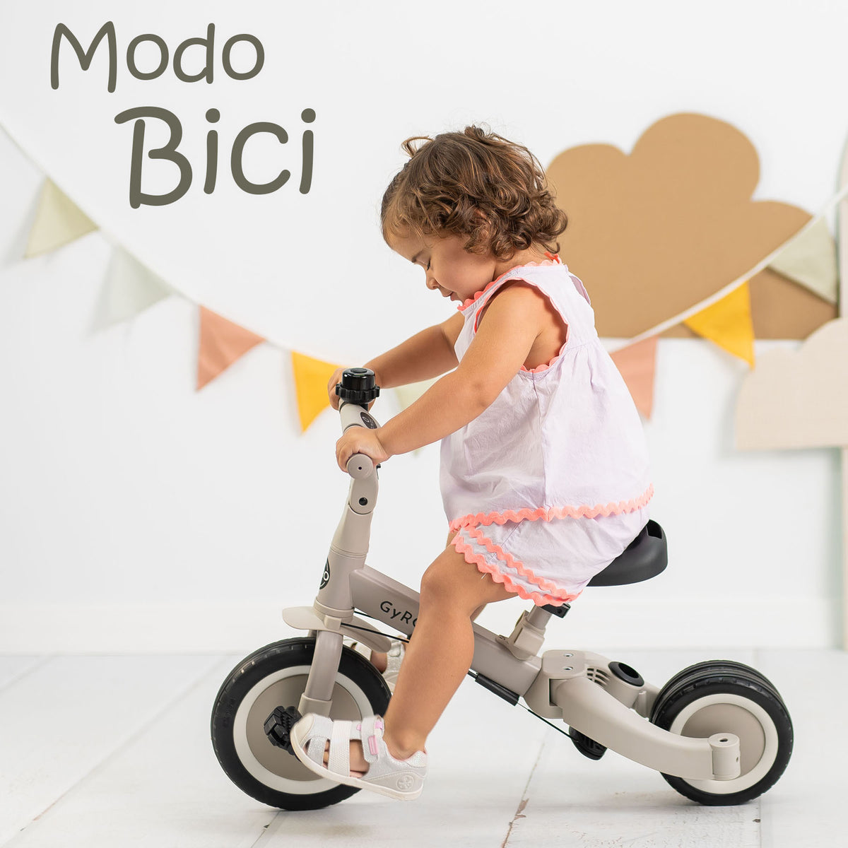Triciclo Evolutivo de Bebé 5 en 1 GYRO de Olmitos